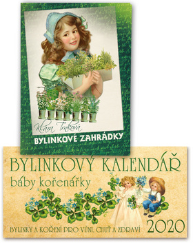 Bylinkový kalendář 2020 stolní + Bylinková zahrádka - K. Trnková - Kliknutím na obrázek zavřete